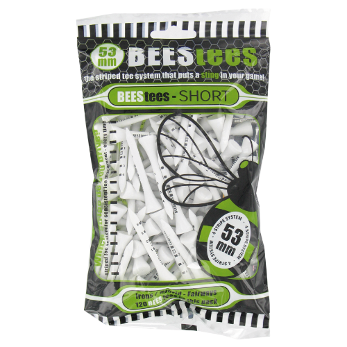 Bees Tees Wood Golf Tees