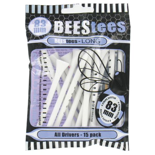 Bees Tees Wood Golf Tees